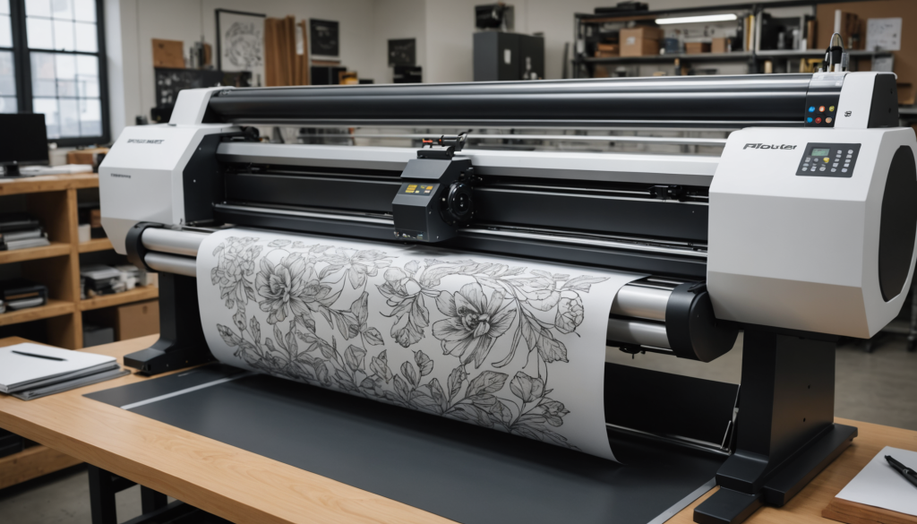 découvrez notre plotter de découpe spécialement conçu pour le flock, idéal pour réaliser des créations textiles, des motifs et des appliqués de haute qualité. facile à utiliser, cet outil vous permettra de donner vie à vos projets de customisation et d'artisanat avec précision.